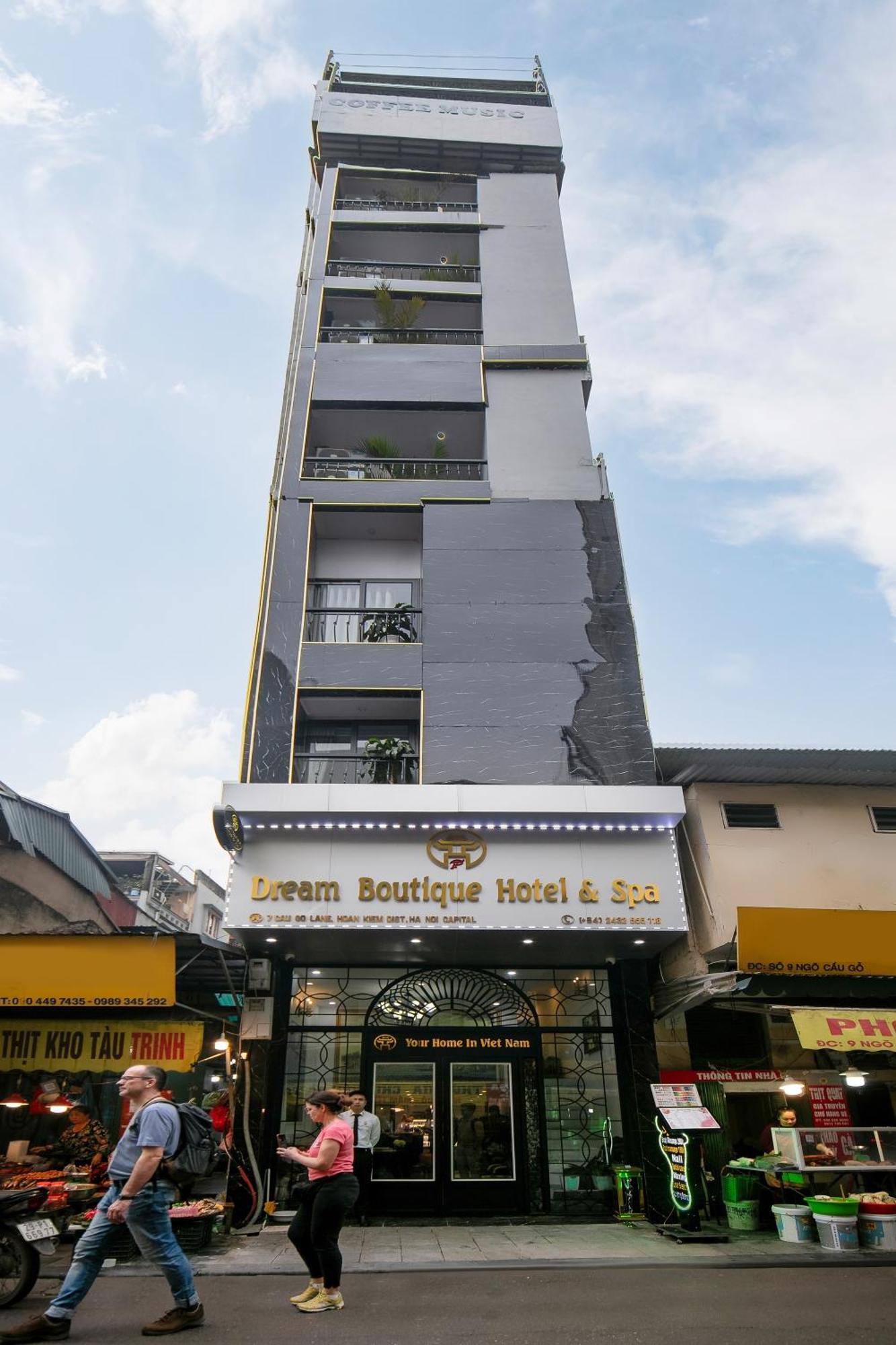 Dream Boutique Hotel & Travel & Spa - Hanoi Old Quarter Buitenkant foto